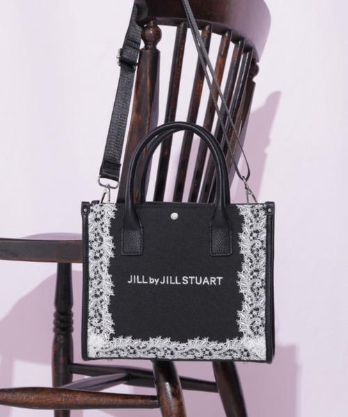 JILL by JILL STUART（ジルバイジルスチュアート）の「レースフレームトート（トートバッグ・レディース・グレー/ブラック/ホワイト・FREE）」の22枚目の写真