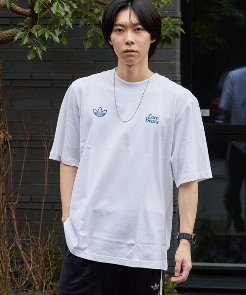 adidas(アディダス)の「adidas/アディダス CARE BEAR OS T-Shirt ケアベア OS Tシャツ バックプリント プリントTシャツ 半袖 クルーネック くま クマ ベアー メンズ レディース 秋 秋服 2026年秋冬 冬服(Tシャツ/カットソー・メンズ・ブラック/ホワイト・S/M/L/XL)」の21枚目の写真