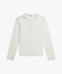 レース  長袖 シャツ "Marie-Claire"