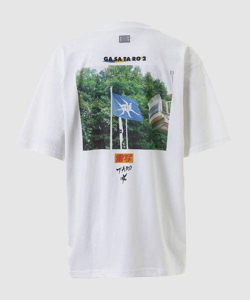 TANGTANG(タンタン)の「GASATARO2/KAZEARIRIS(Tシャツ/カットソー・メンズ・ホワイト・M/L/XL)」の2枚目の写真