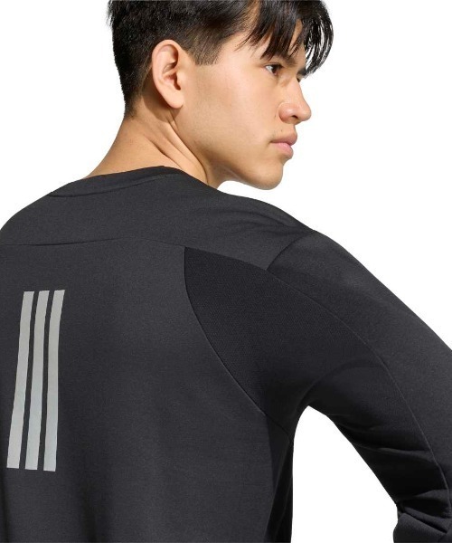 adidas（アディダス）の「アディダス adidas M カラット L/S Tシャツ（Tシャツ/カットソー・メンズ・ブルーグレー/ブラック/ライトグレー・LL/3L/S/M/L）」の10枚目の写真