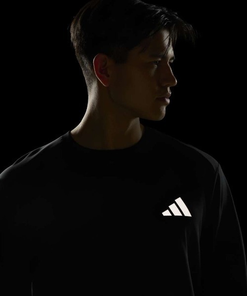 adidas（アディダス）の「アディダス adidas M カラット L/S Tシャツ（Tシャツ/カットソー・メンズ・ブルーグレー/ブラック/ライトグレー・LL/3L/S/M/L）」の11枚目の写真