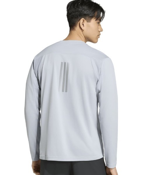 adidas（アディダス）の「アディダス adidas M カラット L/S Tシャツ（Tシャツ/カットソー・メンズ・ブルーグレー/ブラック/ライトグレー・LL/3L/S/M/L）」の12枚目の写真