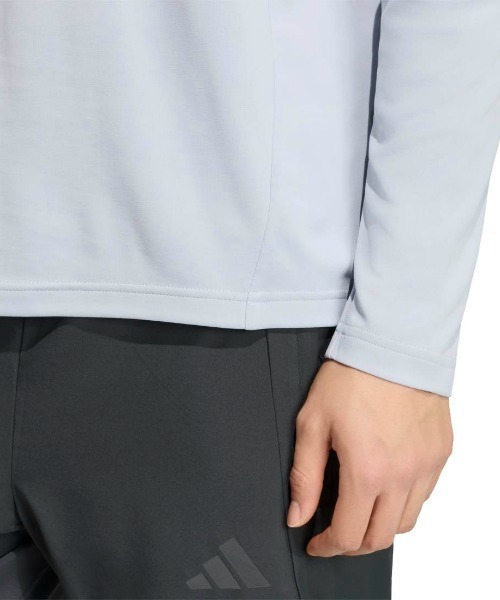 adidas（アディダス）の「アディダス adidas M カラット L/S Tシャツ（Tシャツ/カットソー・メンズ・ブルーグレー/ブラック/ライトグレー・LL/3L/S/M/L）」の14枚目の写真