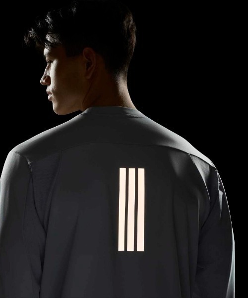 adidas（アディダス）の「アディダス adidas M カラット L/S Tシャツ（Tシャツ/カットソー・メンズ・ブルーグレー/ブラック/ライトグレー・LL/3L/S/M/L）」の15枚目の写真
