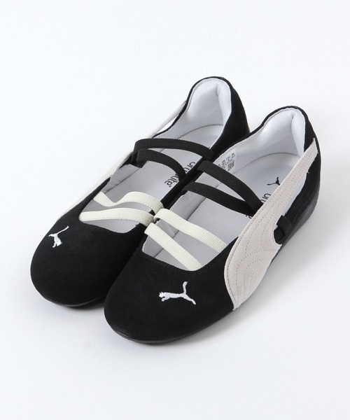 PUMA(プーマ)の「【PUMA(プーマ)】SPEEDCAT B(バレエシューズ・レディース・ブラック・LARGE/MEDIUM)」の1枚目の写真