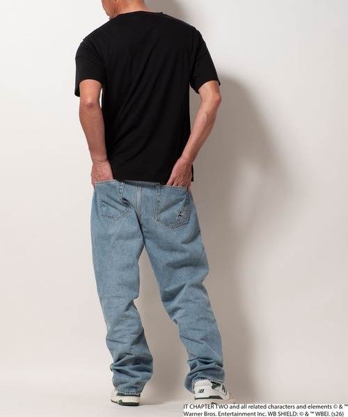 BAYBLO(ベイブロ)の「(SA) 【IT/イット】 ペニーワイズ 半袖 Tシャツ(Tシャツ/カットソー・メンズ・グレー系1/グレー系2/ブラック系2/ブラック系1・M/L)」の9枚目の写真
