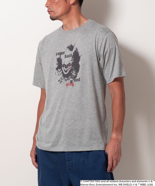BAYBLO(ベイブロ)の「(SA) 【IT/イット】 ペニーワイズ 半袖 Tシャツ(Tシャツ/カットソー・メンズ・グレー系1/グレー系2/ブラック系2/ブラック系1・M/L)」の11枚目の写真