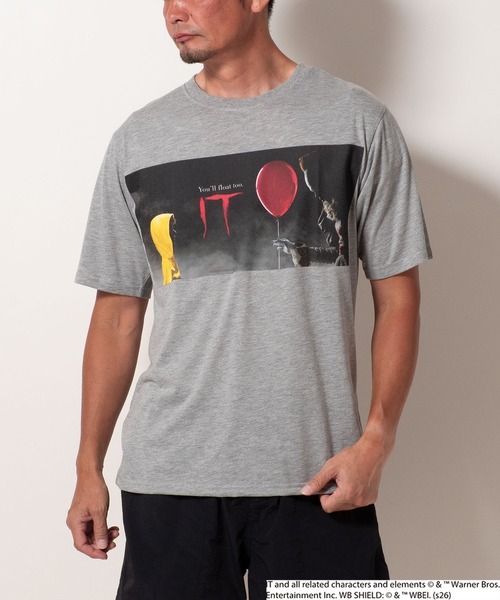 BAYBLO(ベイブロ)の「(SA) 【IT/イット】 ペニーワイズ 半袖 Tシャツ(Tシャツ/カットソー・メンズ・グレー系1/グレー系2/ブラック系2/ブラック系1・M/L)」の20枚目の写真