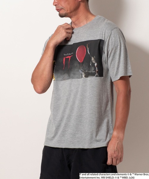 BAYBLO(ベイブロ)の「(SA) 【IT/イット】 ペニーワイズ 半袖 Tシャツ(Tシャツ/カットソー・メンズ・グレー系1/グレー系2/ブラック系2/ブラック系1・M/L)」の21枚目の写真