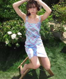 BABY ARGYLE DRESS_BLUE