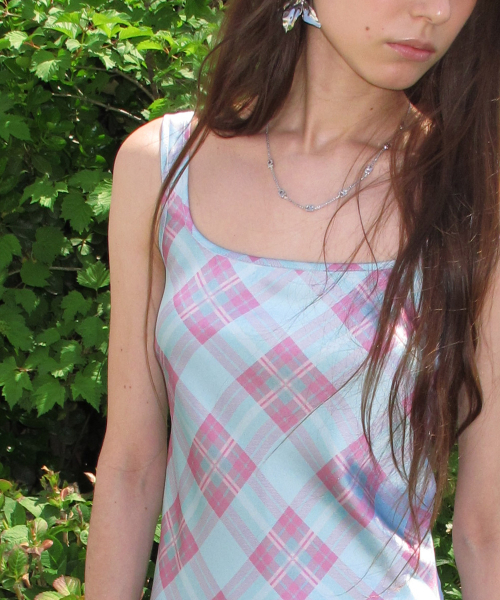 CENTAUR.KR(セントール)の「BABY ARGYLE DRESS_BLUE(ワンピース・レディース・その他・SMALL/MEDIUM)」の4枚目の写真