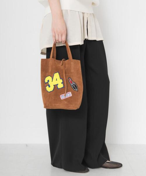URBAN RESEARCH(アーバンリサーチ)の「ワッペンミニトートバッグ(トートバッグ・レディース・ブラウン/ブラック・-)」の15枚目の写真