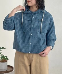 CPCM（シーピーシーエム）の「【袖着脱可能◎】デタッチャブルフードシャツ（シャツ/ブラウス）」