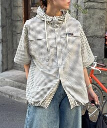 CPCM（シーピーシーエム）の「【袖着脱可能◎】デタッチャブルフードシャツ（シャツ/ブラウス）」
