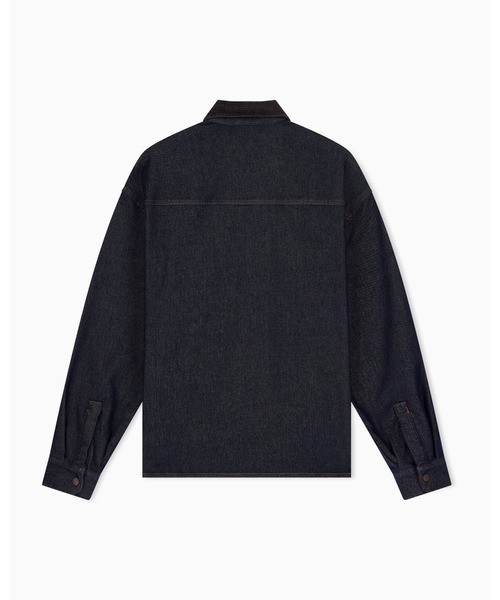 ARMANI EXCHANGE(アルマーニエクスチェンジ)の「【A|X アルマーニ エクスチェンジ】コンフォートフィット デニムシャツ/COMFORT(シャツ/ブラウス・メンズ・インディゴブルー・SMALL/X-LARGE/X-SMALL/LARGE/MEDIUM)」の7枚目の写真