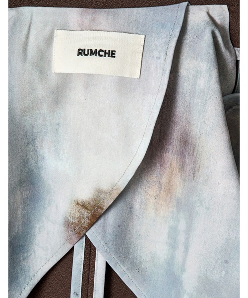 RUMCHE(ラムシェ)の「Curiosity Jacket / キュリオシティジャケット(テーラードジャケット・レディース・ブラック/ブラウン・FREE)」の13枚目の写真