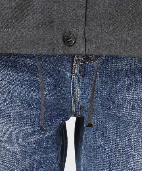 Spick & Span(スピックアンドスパン)の「CU/PEヘムギャザーシャツ(シャツ/ブラウス・レディース・ブラウン/チャコールグレー/マルチ・FREE)」の15枚目の写真