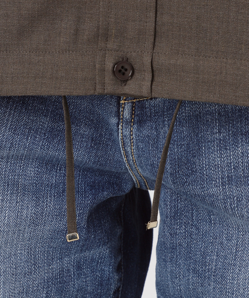 Spick & Span(スピックアンドスパン)の「CU/PEヘムギャザーシャツ(シャツ/ブラウス・レディース・ブラウン/チャコールグレー/マルチ・FREE)」の19枚目の写真