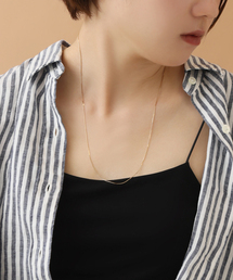 Lilas | コンパクトチェーン55cmネックレス K10(ネックレス)