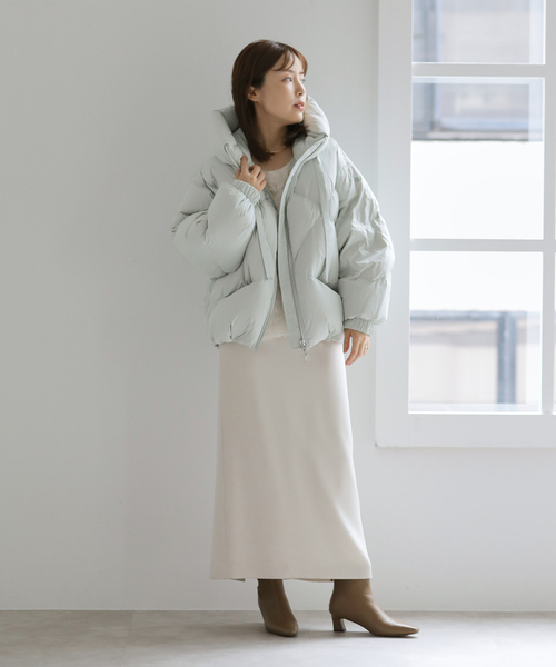 La TOTALITE(ラトータリテ)の「DUNO/デュノ PEGGIE(ダウンジャケット/コート・レディース・ベージュ/ブラック/グリーン・SMALL/MEDIUM/X-SMALL)」の18枚目の写真