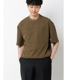 FLAT/アウターTシャツ /半袖/ウォッシャブル/接触冷感/速乾/無地