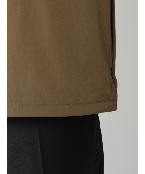 FLAT(フラット)の「FLAT/アウターTシャツ /半袖/ウォッシャブル/接触冷感/速乾/無地(Tシャツ/カットソー・メンズ・グレー/カーキ・S/M/L)」の21枚目の写真