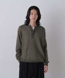 YLEVE（イレーヴ）の「YLEVE   SUPER KID MOHAIR HENRY NECK KNIT（ニット/セーター）」