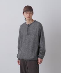 YLEVE（イレーヴ）の「YLEVE   SUPER KID MOHAIR HENRY NECK KNIT（ニット/セーター）」
