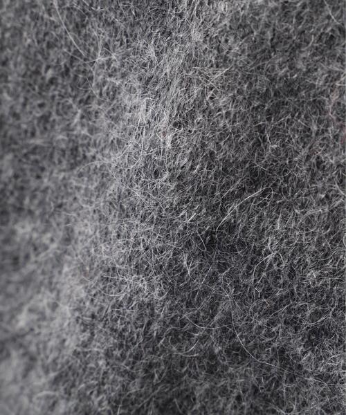 YLEVE(イレーヴ)の「YLEVE / SUPER KID MOHAIR HENRY NECK KNIT(ニット/セーター・メンズ・カーキ/グレー系その他3・4)」の5枚目の写真