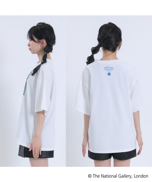 MARY QUANT（マリークワント）の「モネデザイン Tシャツ（Tシャツ/カットソー・レディース・ブルー/ホワイト・M）」の7枚目の写真
