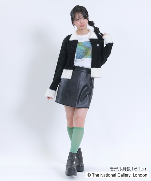 MARY QUANT（マリークワント）の「モネデザイン Tシャツ（Tシャツ/カットソー・レディース・ブルー/ホワイト・M）」の9枚目の写真