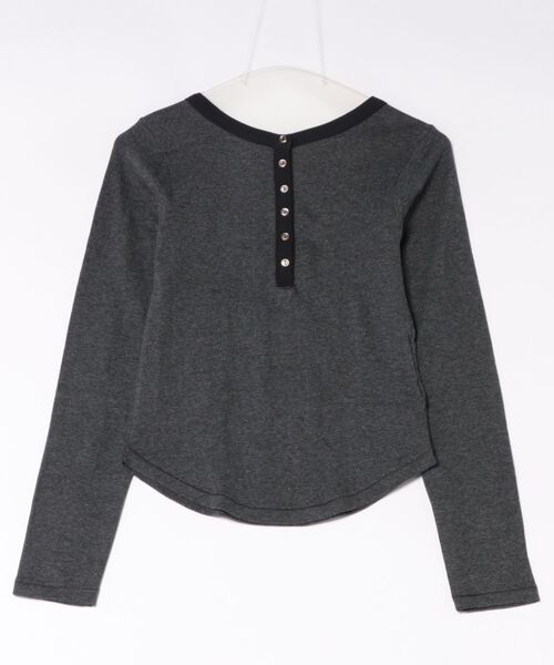 Robert P.Miller（ロバート ピー ミラー）の「[WEB限定]【miller】Prib Helny L/S Tee（Tシャツ/カットソー・レディース・ダークグレー/ブラック/イエロー・FREE）」の16枚目の写真
