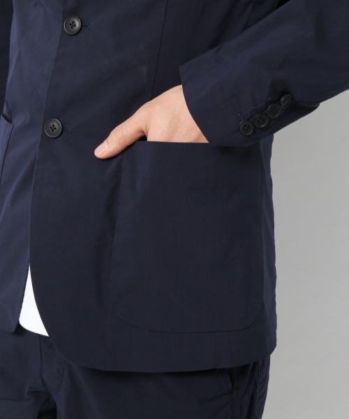 GLOBAL WORK（グローバルワーク）の「【吸水速乾機能】ビーチパジャマジャケット/708337 （テーラードジャケット・メンズ・ネイビー/ブルー系その他/カーキ・SMALL/LARGE/X-LARGE/MEDIUM）」の15枚目の写真