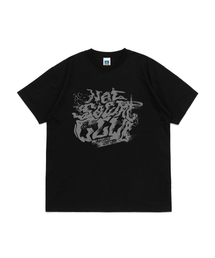 ディストート 半袖Tシャツ (ブラック)