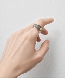 Chick（チック）の「【es】【Comb Metal】spiral design ring（リング）」