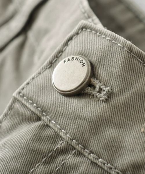 LA POMME petit(ラポミ・プチ)の「Multi Pocket Cargo Mini Skirt/マルチポケットカーゴミニスカート(スカート・レディース・アーミー/ブラック/キャメル/グレー・X-SMALL/SMALL/MEDIUM/LARGE)」の6枚目の写真