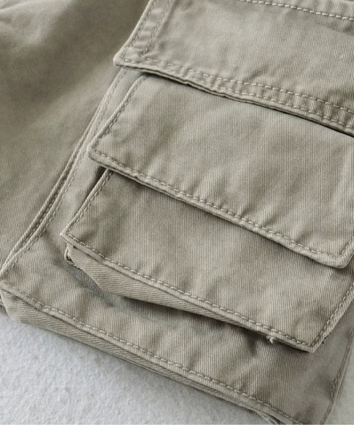 LA POMME petit(ラポミ・プチ)の「Multi Pocket Cargo Mini Skirt/マルチポケットカーゴミニスカート(スカート・レディース・アーミー/ブラック/キャメル/グレー・X-SMALL/SMALL/MEDIUM/LARGE)」の8枚目の写真