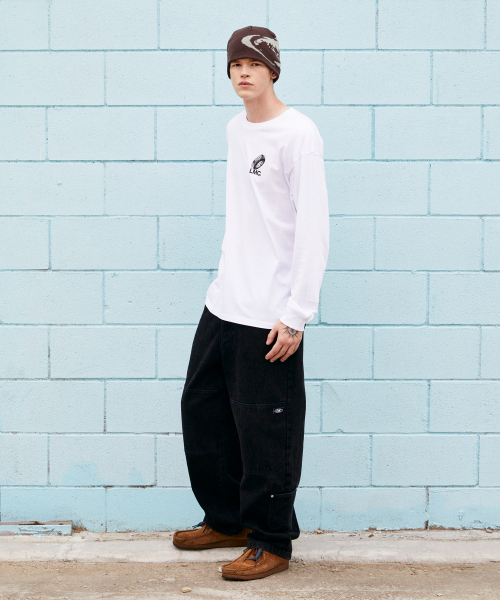 LMCの「TREAD WHEEL LONG SLV TEE white（Tシャツ/カットソー・レディース・その他・X-LARGE/LARGE/MEDIUM/SMALL）」の2枚目の写真