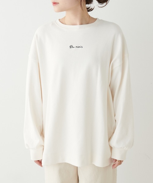  sud leasing 長袖 カットソー　サッカー　ホワイト　古着 ブランド古着】長袖カットソー（Tシャツ/カットソー）｜PUAL CE CIN