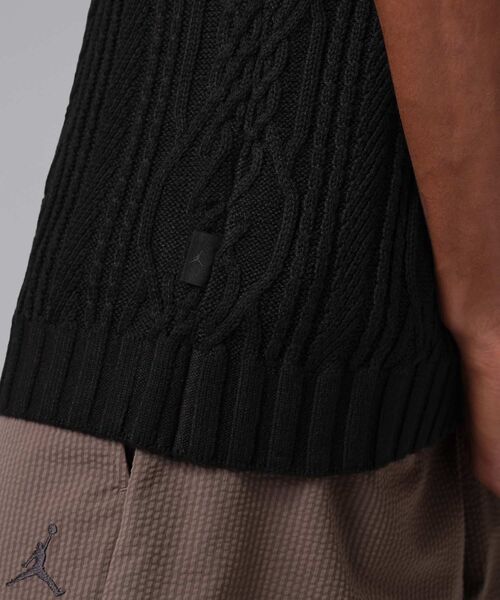 JORDAN BRAND(ジョーダンブランド)の「ジョーダン スポーツ メンズ ゴルフセーターベスト / Jordan Sport Men's Golf Sweater Vest HQ8686-010 Black(ベスト・メンズ・ブラック・2XL)」の6枚目の写真