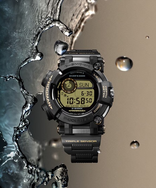G-SHOCK(ジーショック)の「G-SHOCK/ジーショック 腕時計 "MASTER OF G-SEA FROGMAN" GWF-D1000BC-1JF(アナログ腕時計・メンズ・ブラック・FREE)」の8枚目の写真