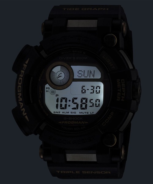 G-SHOCK(ジーショック)の「G-SHOCK/ジーショック 腕時計 "MASTER OF G-SEA FROGMAN" GWF-D1000BC-1JF(アナログ腕時計・メンズ・ブラック・FREE)」の5枚目の写真
