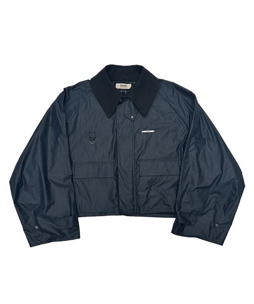 DAIRIKU(ダイリク)の「DAIRIKU / ダイリク "Big Sleeve" Oiled Fisherman Jacket(その他アウター・メンズ・ブラック/ネイビー・MEDIUM)」の2枚目の写真
