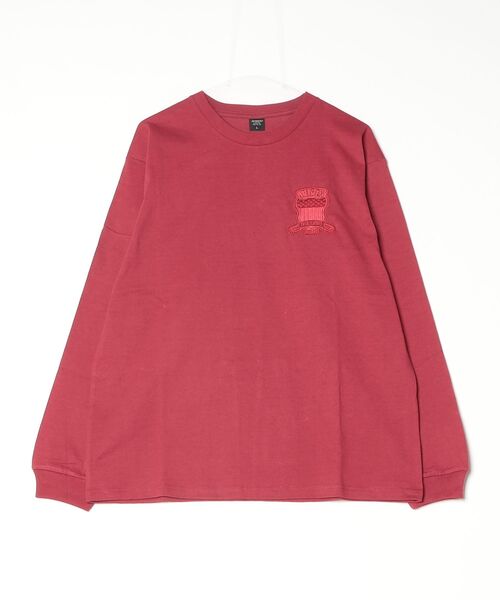AVIREX(アヴィレックス)の「《WEB&DEPOT限定》VARSITY L/S T-SHIRT / バーシティ 長袖Tシャツ / AVIREX / アヴィレックス(Tシャツ/カットソー・メンズ・ホワイト/レッド系その他4/グレー/ブラック・S/L/M/2XL/XL)」の1枚目の写真