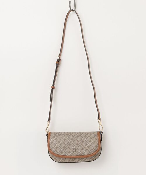 TOMMY HILFIGER(トミーヒルフィガー)の「TH モノプレイ モノグラムショルダーバッグ(ショルダーバッグ・レディース・マルチ/ベージュ・FREE)」の2枚目の写真