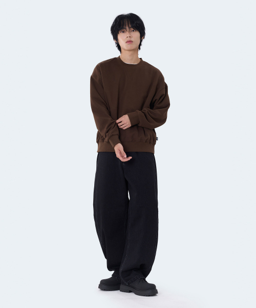GHOST REPUBLIC（ゴーストリパブリック）の「カーブド切り替えバルーンデニムパンツ 2カラー GLP-654（デニムパンツ・レディース・インディゴブルー/ブラック・LARGE/SMALL/MEDIUM/X-LARGE）」の8枚目の写真