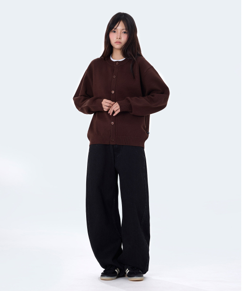 GHOST REPUBLIC（ゴーストリパブリック）の「カーブド切り替えバルーンデニムパンツ 2カラー GLP-654（デニムパンツ・レディース・インディゴブルー/ブラック・LARGE/SMALL/MEDIUM/X-LARGE）」の9枚目の写真