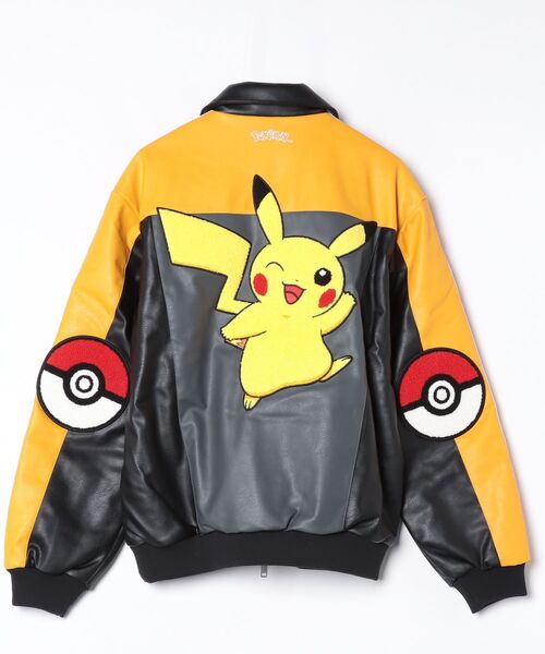 adidas(アディダス)の「Pokemon 8ボール JKT ジャケット / アディダスオリジナルス adidas Originals(ブルゾン・メンズ・ブラック・X-LARGE/3XL/XX-LARGE/SMALL/MEDIUM/LARGE)」の3枚目の写真