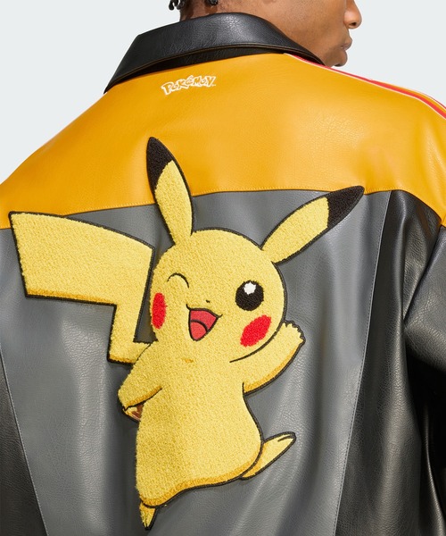 adidas(アディダス)の「Pokemon 8ボール JKT ジャケット / アディダスオリジナルス adidas Originals(ブルゾン・メンズ・ブラック・X-LARGE/3XL/XX-LARGE/SMALL/MEDIUM/LARGE)」の5枚目の写真
